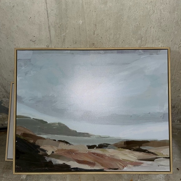 Threshold framed canvas landscape artwork - Picture 1 of 3